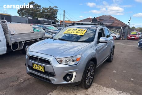 Silver 2016 Mitsubishi ASX Wagon Ls (2Wd)
