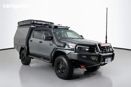 Silver 2017 Toyota Hilux Dual Cab Utility Trd White (4X4)