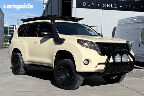 Silver 2015 Toyota Landcruiser Prado Wagon Gxl (4X4)