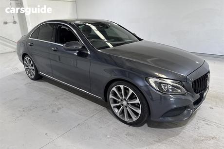 Grey 2015 Mercedes-Benz C250 Sedan