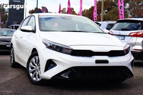 White 2024 Kia Cerato Hatchback S