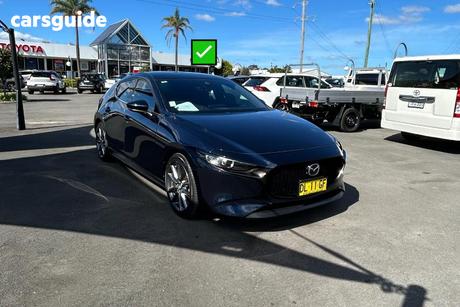 Blue 2019 Mazda 3 Hatchback G20 Touring