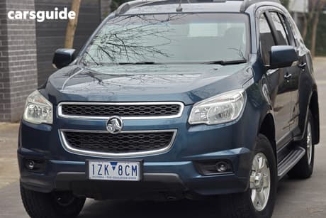 Blue 2012 Holden Colorado 7 Wagon Lt (4X4)