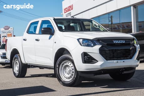 White 2026 Isuzu D-MAX Crew Cab Utility Sx (4X2) High-Ride
