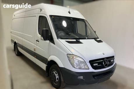 White 2008 Mercedes-Benz Sprinter Van 515Cdi Lwb