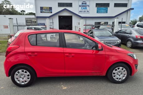 Red 2014 Hyundai I20 Hatchback Active