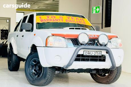 White 2012 Nissan Navara Dual Cab Pick-up St-R Special Edition (4X4)
