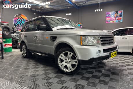 Silver 2005 Land Rover Range Rover Sport Wagon 2.7 Tdv6