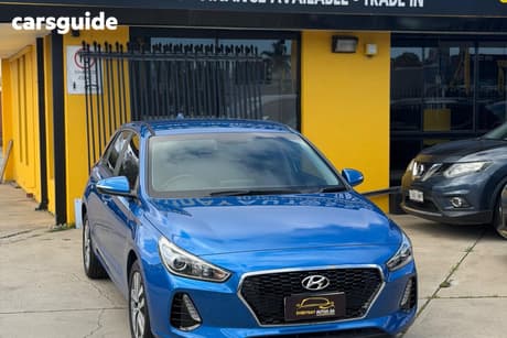 Blue 2018 Hyundai I30 Hatch ACTIVE