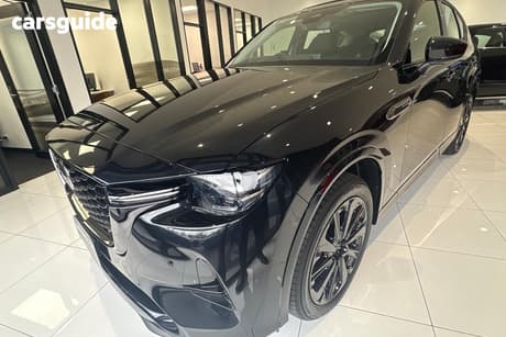 Black 2025 Mazda CX-60 Wagon G40E Gt Hybrid