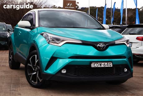 Blue 2019 Toyota C-HR Wagon Koba (Awd)