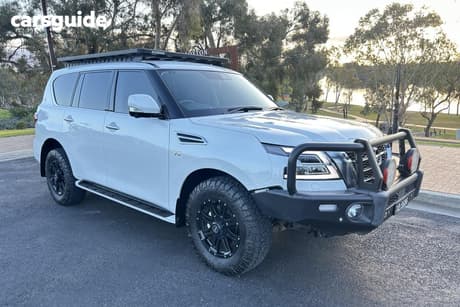 White 2021 Nissan Patrol Wagon Ti (4X4)