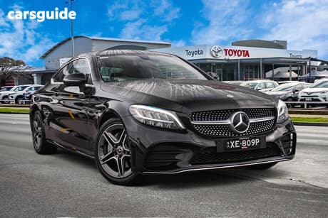 Black 2019 Mercedes-Benz C200 Coupe