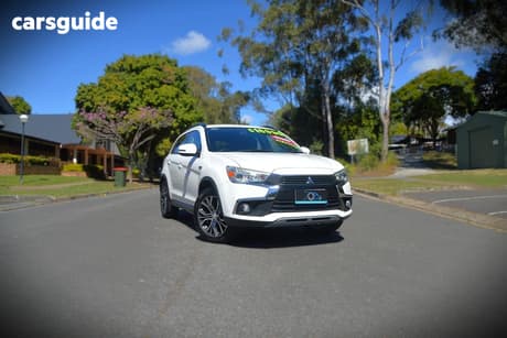 White 2017 Mitsubishi ASX Wagon Ls (2Wd)