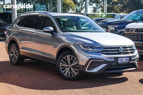 Silver 2022 Volkswagen Tiguan Wagon Allspace 132Tsi Life