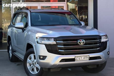 Silver 2024 Toyota Landcruiser Wagon Lc300 Gxl (4X4)