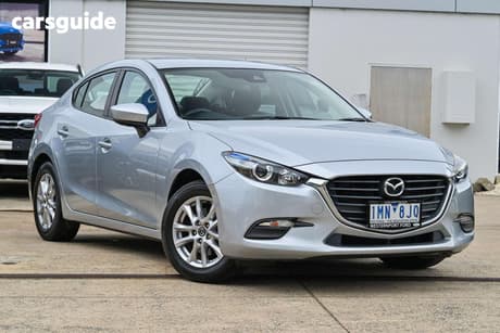 Silver 2017 Mazda 3 Sedan Neo