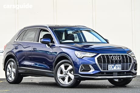 Blue 2021 Audi Q3 Wagon 35 Tfsi