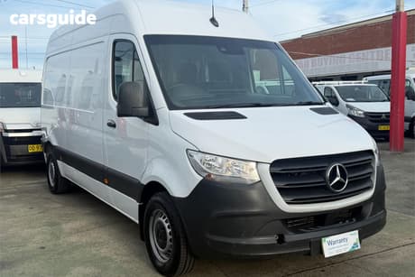 White 2021 Mercedes-Benz Sprinter Van 314Cdi Vs30 Mwb Fwd