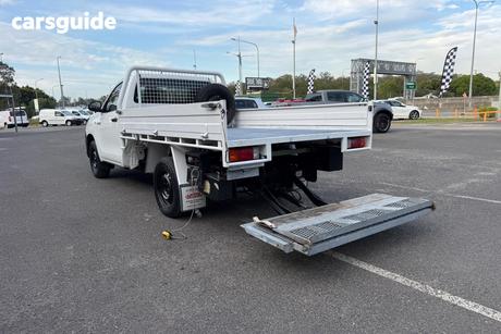 White 2018 Toyota Hilux Cab Chassis Workmate
