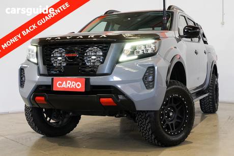 Grey 2021 Nissan Navara Dual Cab Pick-up Pro-4X (4X4)