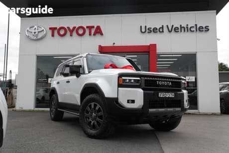 White 2025 Toyota Landcruiser Prado SUV