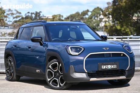 Blue 2025 Mini Aceman Hatchback Se