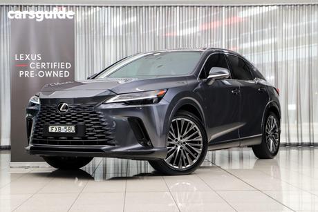 Grey 2025 Lexus Rx450H+ Wagon Sports Luxury Awd Hybrid