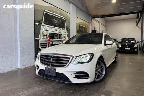 White 2019 Mercedes-Benz S450 OtherCar HYBRID