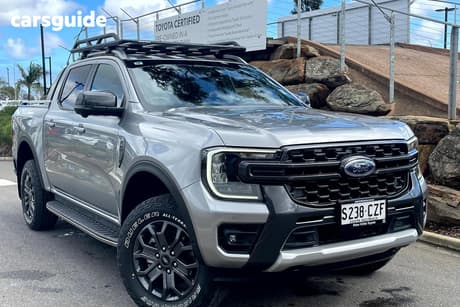 Silver 2022 Ford Ranger Double Cab Pick Up Wildtrak 2.0 (4X4)