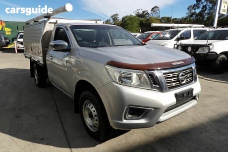 Silver 2018 Nissan Navara Cab Chassis Rx (4X2)
