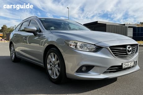 Silver 2016 Mazda 6 Wagon Sport