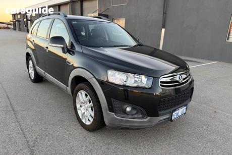 Black 2016 Holden Captiva Wagon Active 7 Seater