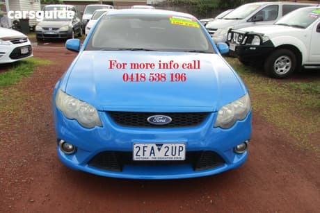 Blue 2008 Ford Falcon Sedan Xr6
