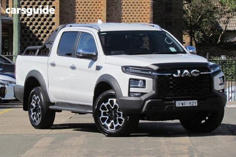 White 2024 JAC T9 UTE Dual Cab Pick-up Haven (4X4)