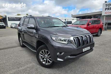 Grey 2021 Toyota Landcruiser Prado Wagon Kakadu
