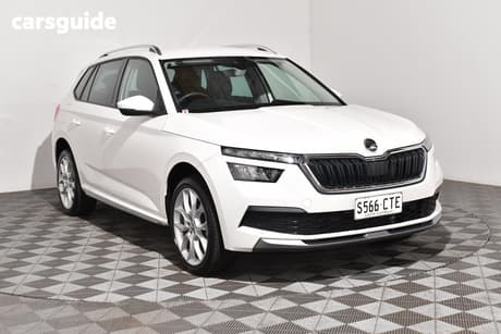 White 2022 Skoda Kamiq Wagon Style 85Tsi
