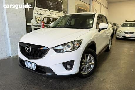 White 2014 Mazda CX-5 Wagon Maxx Sport (4X4)