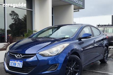 Blue 2011 Hyundai Elantra Sedan Active