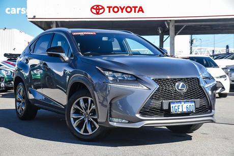 Grey 2016 Lexus NX200T Wagon F Sport (Awd)
