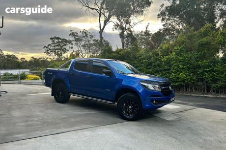 Blue 2019 Holden Colorado Crew Cab Pickup Ltz (4X4) (5Yr)