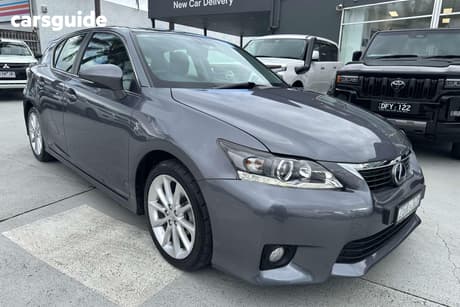 Grey 2012 Lexus CT200H Hatchback Prestige