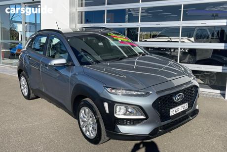 Silver 2019 Hyundai Kona Wagon Go (Fwd)