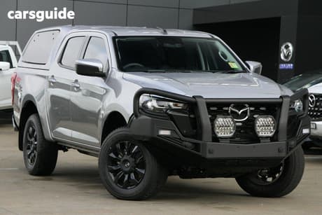 Silver 2025 Mazda BT-50 Dual Cab Pick-up Xt (4X4)