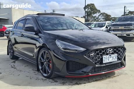 Black 2023 Hyundai I30 Hatchback N Premium