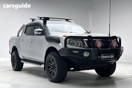 Silver 2015 Nissan Navara Dual Cab Utility St-X (4X4)