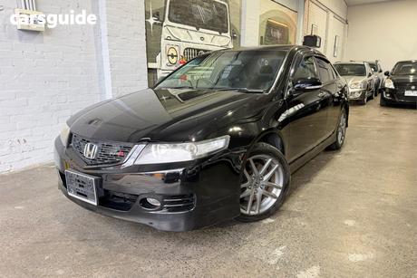 Black 2006 Honda Accord Euro Sedan 7TH GEN
