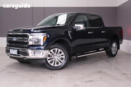 Blue 2024 Ford F150 Double Cab Pick Up Lariat Swb (4X4)