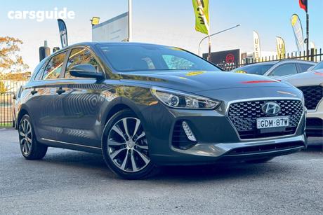 Grey 2020 Hyundai I30 Hatchback Elite