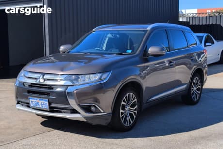 Brown 2016 Mitsubishi Outlander Wagon Ls (4X2)